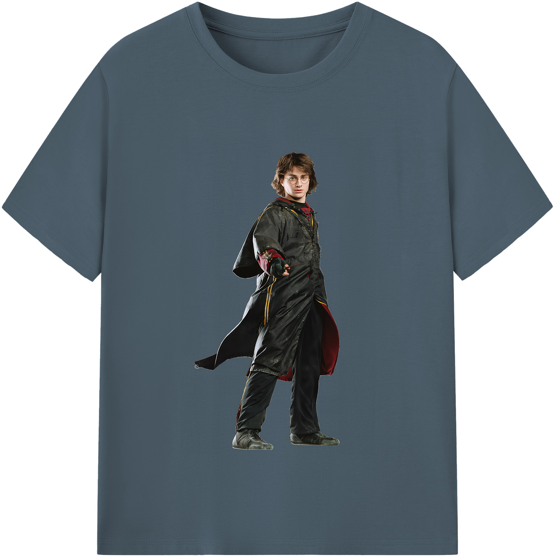 （画像用） Harry Potter ハリー・ポッターシリーズ 綿100％半袖Tシャツ（フロントプリント）